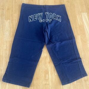 NYC cotton capris